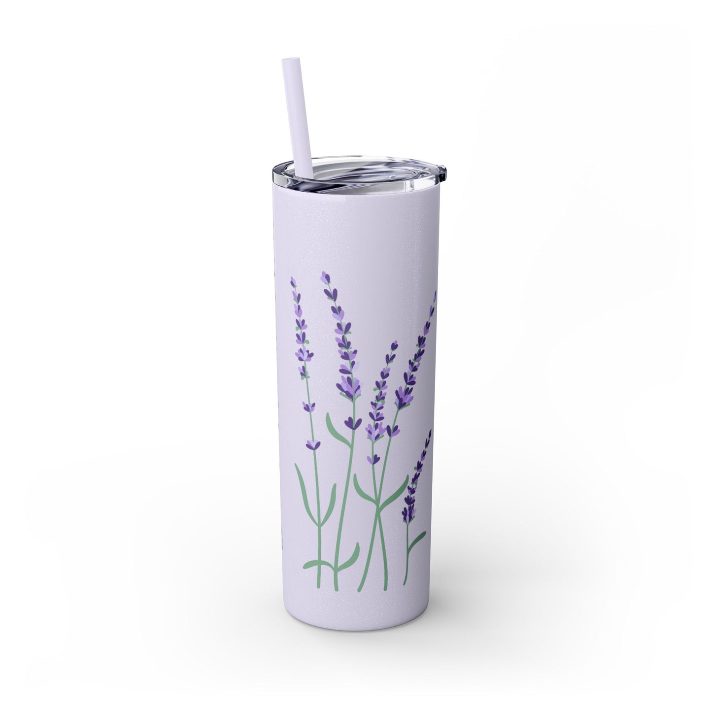 Personalized -Skinny Tumbler with Straw, 20oz